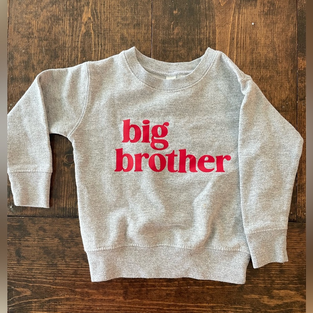 Big Brother sweatshirt 2T